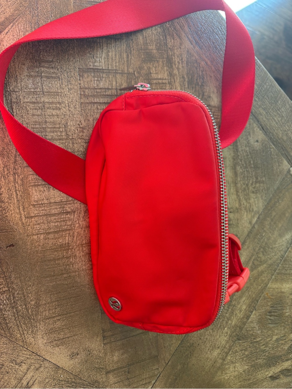 Lululemon red belt bag